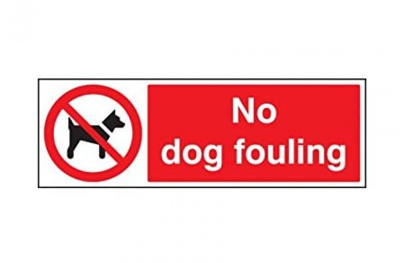 no dog fouling