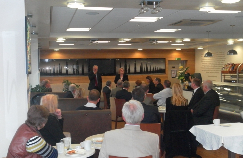 Francis Maude speaks to businesses