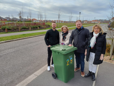 Candidates with green bin